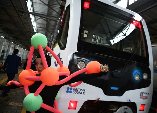 Moscow metro launches Future Science train