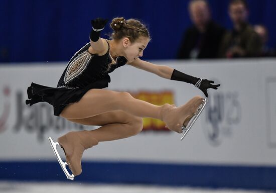 2017–18 ISU Junior Grand Prix Final. Ladies' singles. Short program