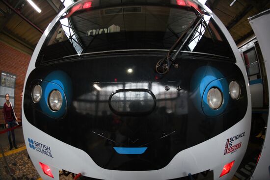 Moscow metro launches Future Science train