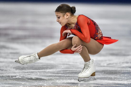 2017–18 ISU Junior Grand Prix Final. Ladies' singles. Short program