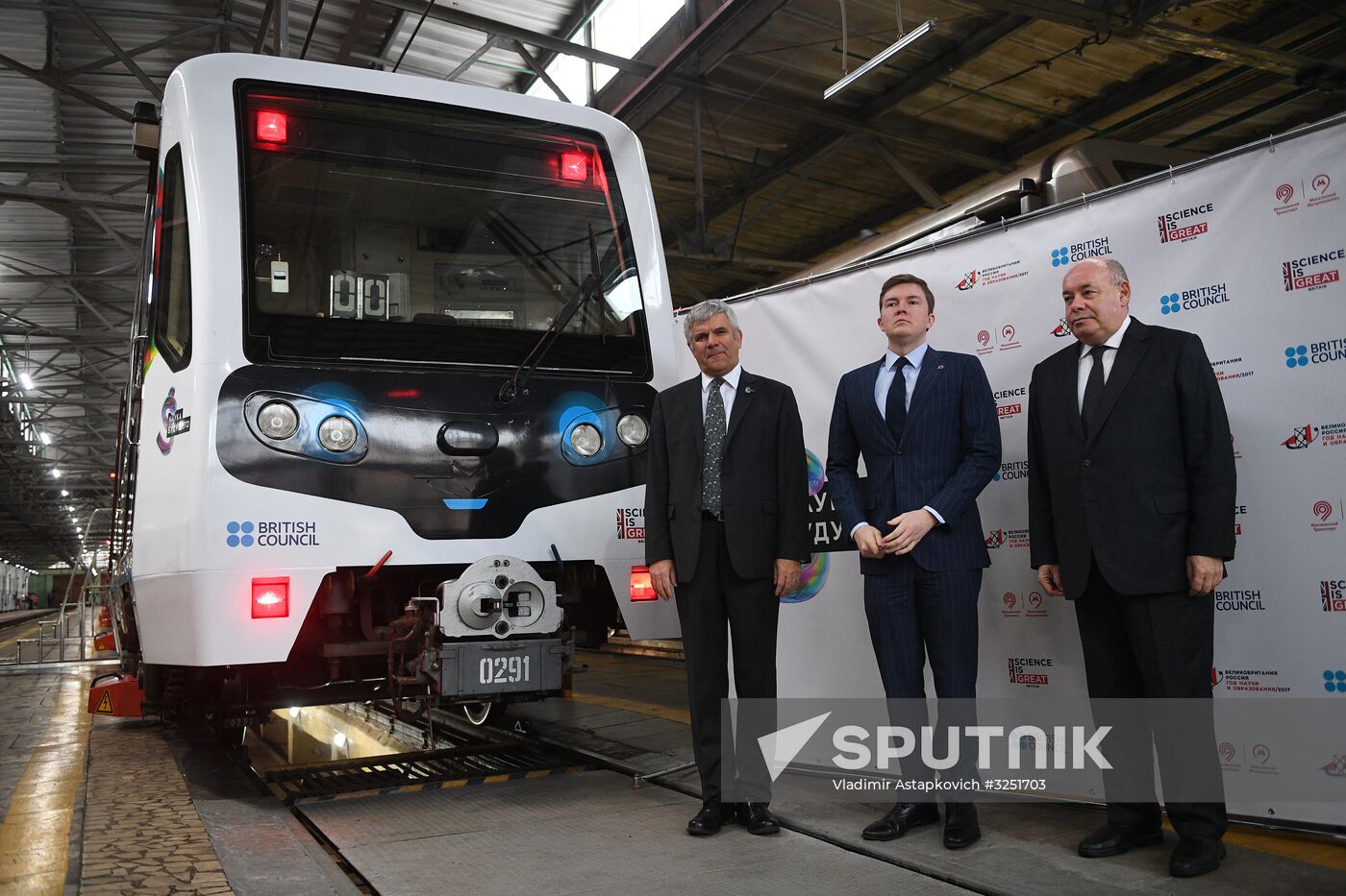 Moscow metro launches Future Science train