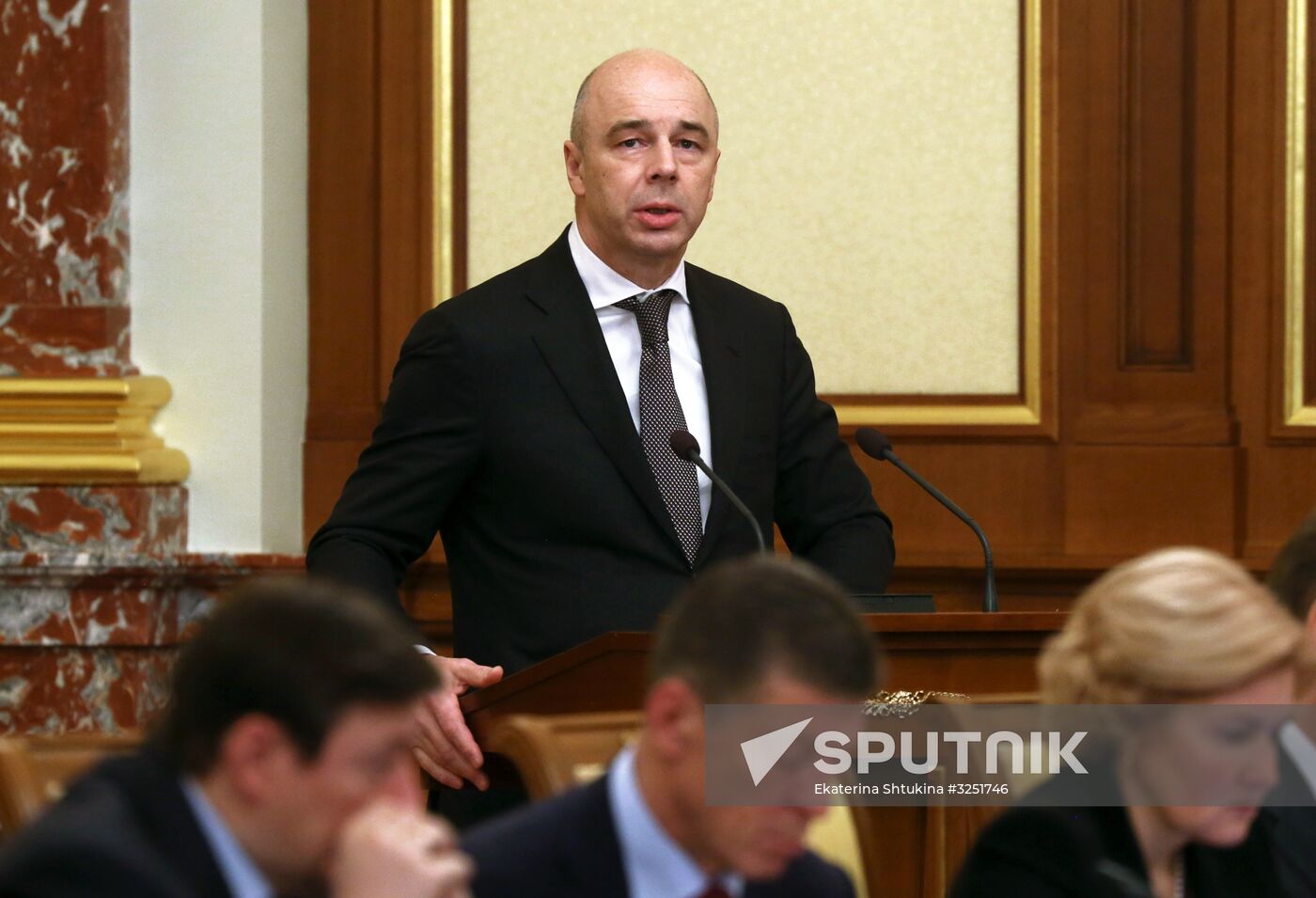 Prime Minister Dmitry Medvedev chairs Russian Government meeting