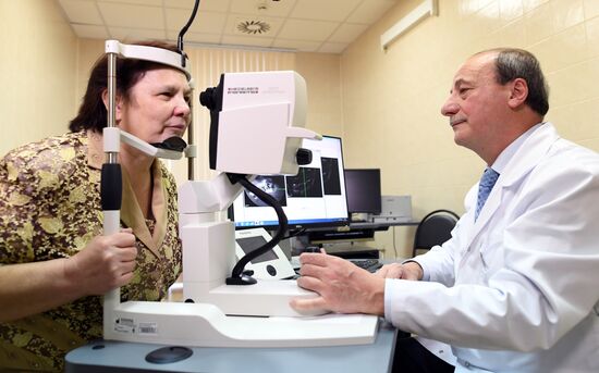 Bionic eye implanted to patient at Russian Otolaryngology research clinic