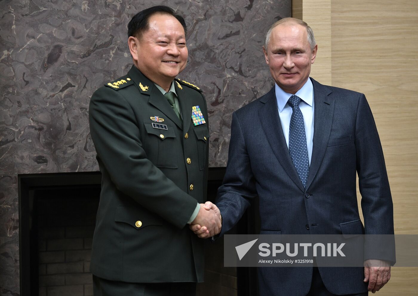 President Putin meets with Vice Chairman of the CPC Central Military Commission Zhang Youxia