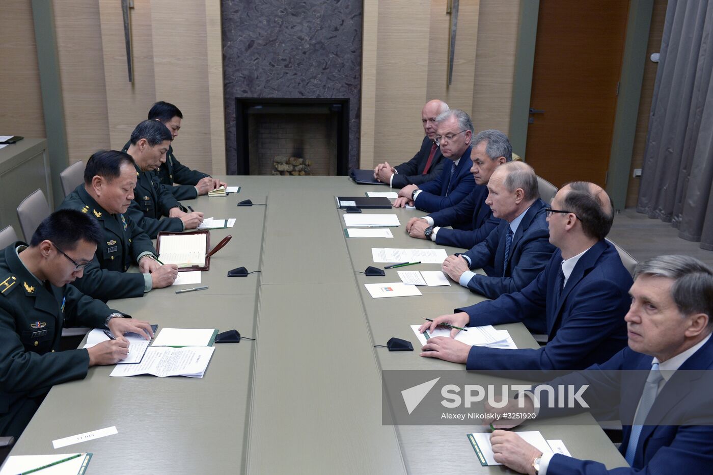 President Putin meets with Vice Chairman of the CPC Central Military Commission Zhang Youxia