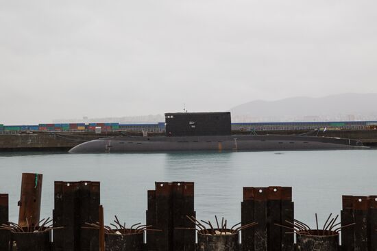 Special tactical drill at Novorossiysk military base