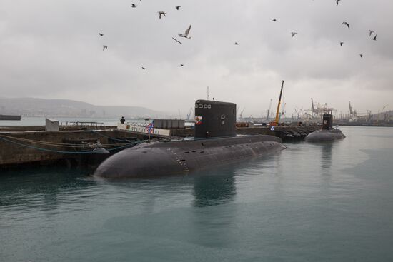 Special tactical drill at Novorossiysk military base