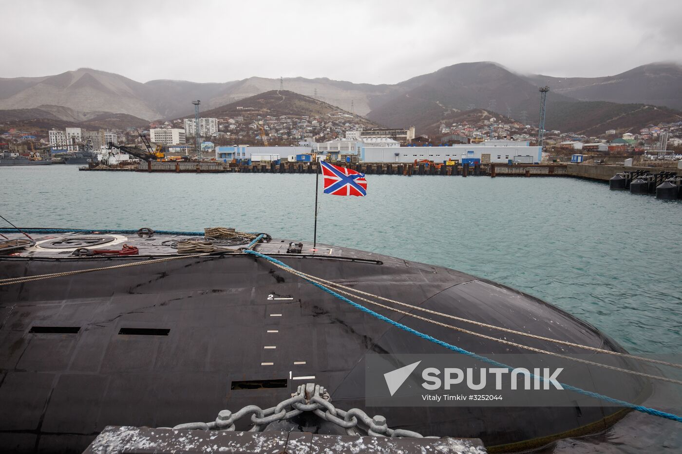 Special tactical drill at Novorossiysk military base