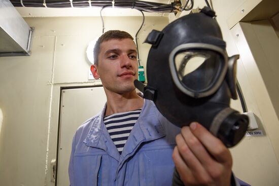Special tactical drill at Novorossiysk military base