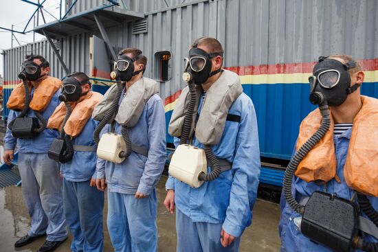 Special tactical drill at Novorossiysk military base