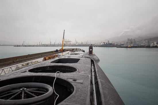 Special tactical drill at Novorossiysk military base