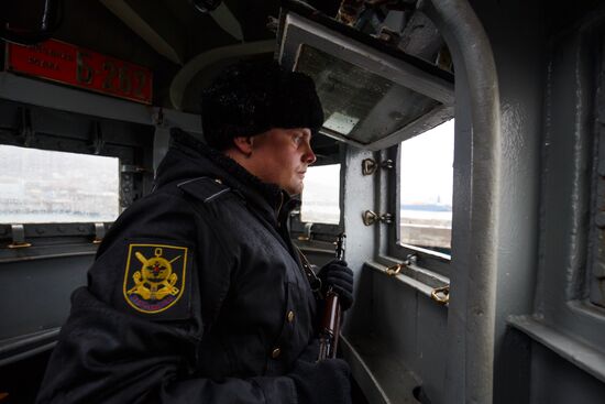 Special tactical drill at Novorossiysk military base