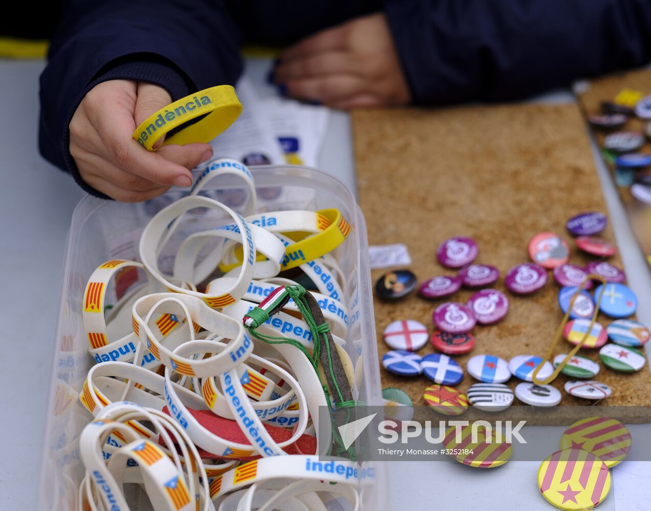 Catalans rally in Brussels in support of Carles Puigdemont