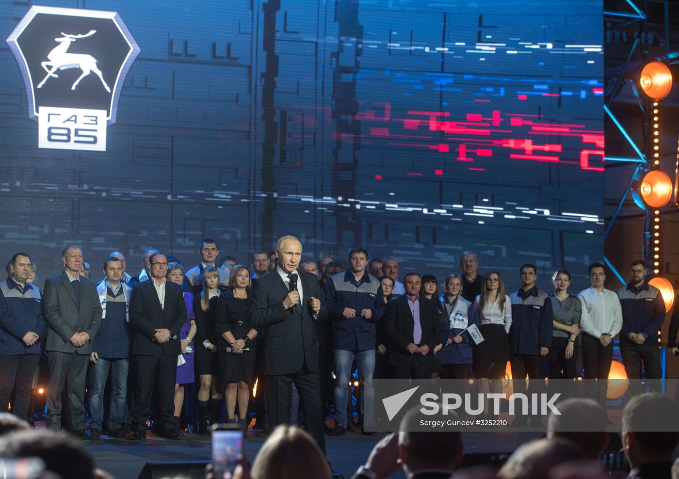 Vladimir Putin's working visit to Nizhny Novgorod