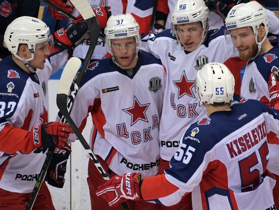 Hockey. KHL. Spartak vs CSKA