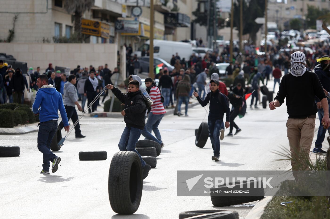 Protests in Palestine against decision to recognize Jerusalem capital of Israel
