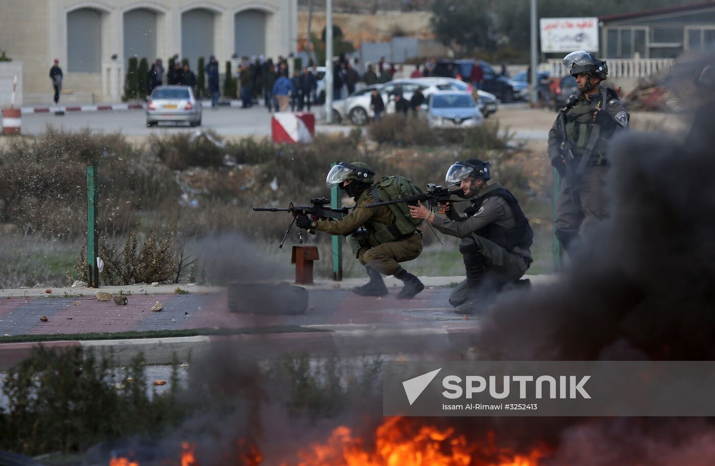 Protests in Palestine against decision to recognize Jerusalem capital of Israel