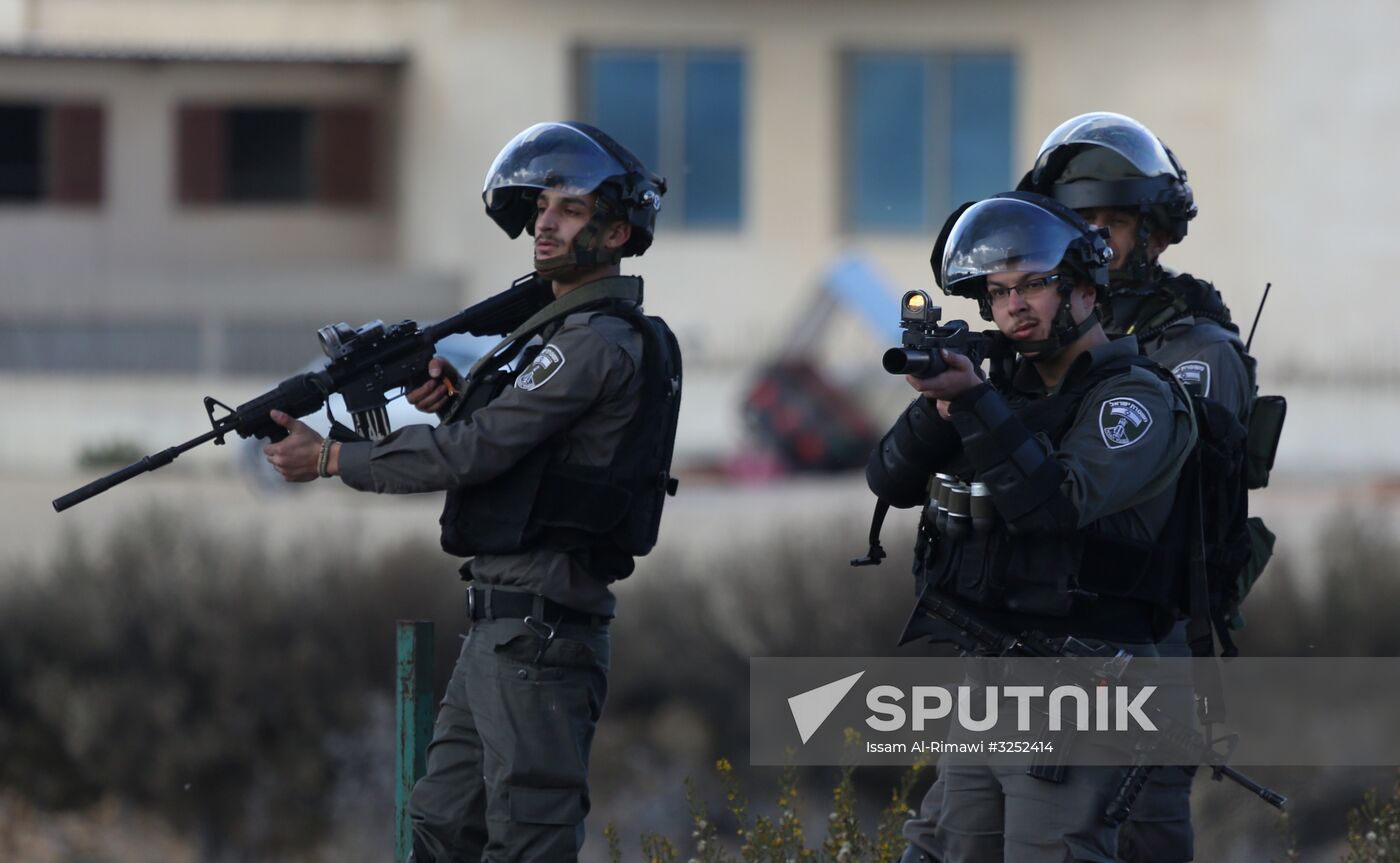 Protests in Palestine against decision to recognize Jerusalem capital of Israel