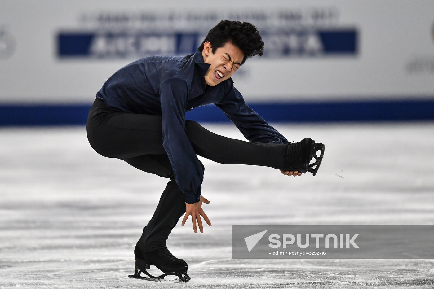 ISU Grand Prix of Figure Skating Final. Men's free skate