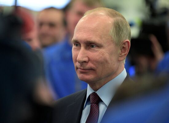 President Putin's working trip to Yamalo-Nenets Autonomous Area