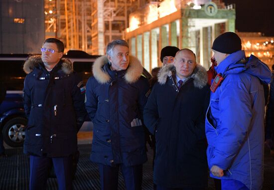 President Putin's working trip to Yamalo-Nenets Autonomous Area