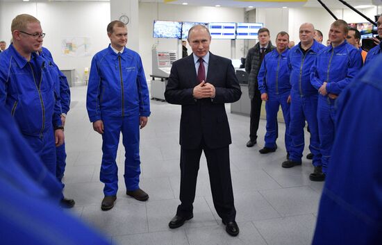 President Putin's working trip to Yamalo-Nenets Autonomous Area