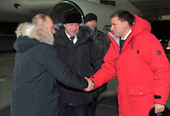 President Putin's working trip to Yamalo-Nenets Autonomous Area