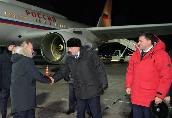 President Putin's working trip to Yamalo-Nenets Autonomous Area