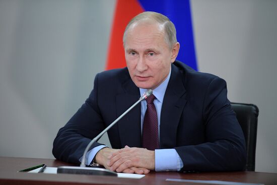 President Putin's working trip to Yamalo-Nenets Autonomous Area