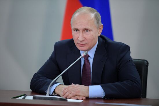 President Putin's working trip to Yamalo-Nenets Autonomous Area