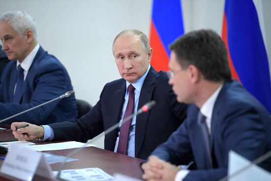 President Putin's working trip to Yamalo-Nenets Autonomous Area