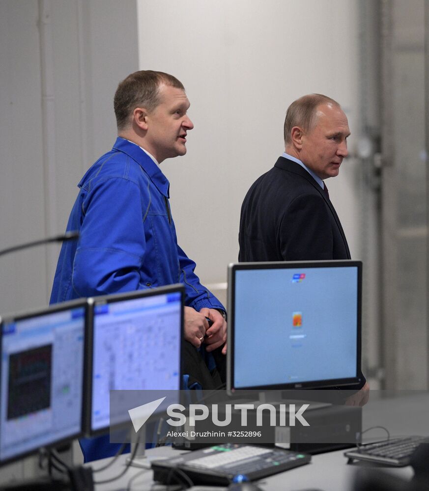 President Putin's working trip to Yamalo-Nenets Autonomous Area