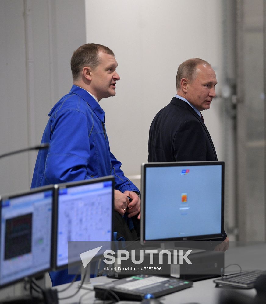 President Putin's working trip to Yamalo-Nenets Autonomous Area