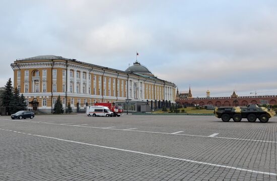 Federal Protective Service drill in Kremlin