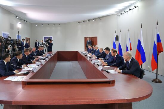 President Putin's working trip to Yamalo-Nenets Autonomous Area