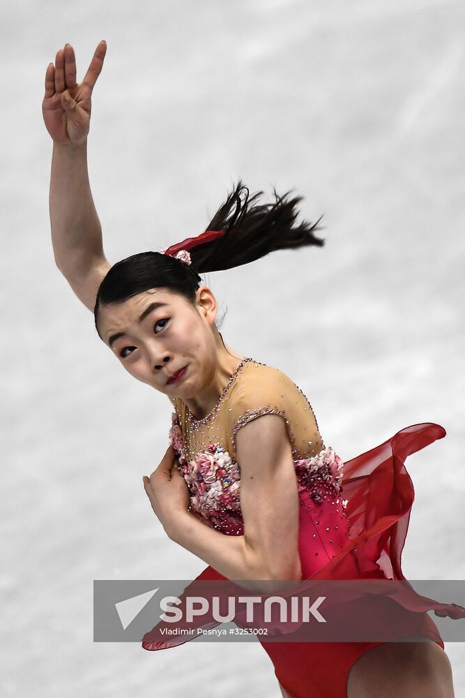 ISU Junior Grand Prix of Figure Skating Final. Women's free skating
