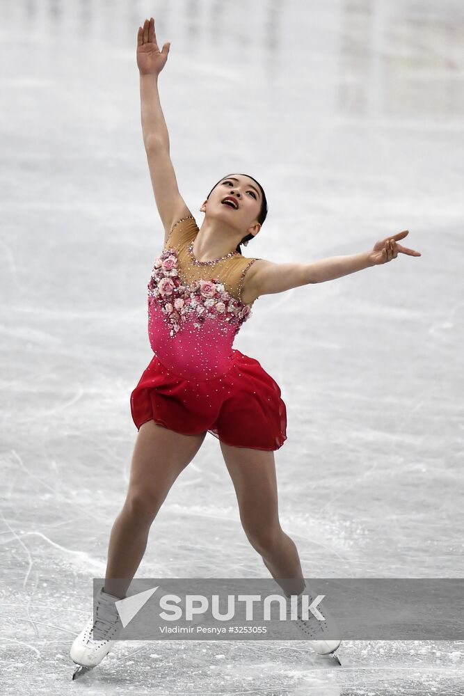 ISU Junior Grand Prix of Figure Skating Final. Women's free skating