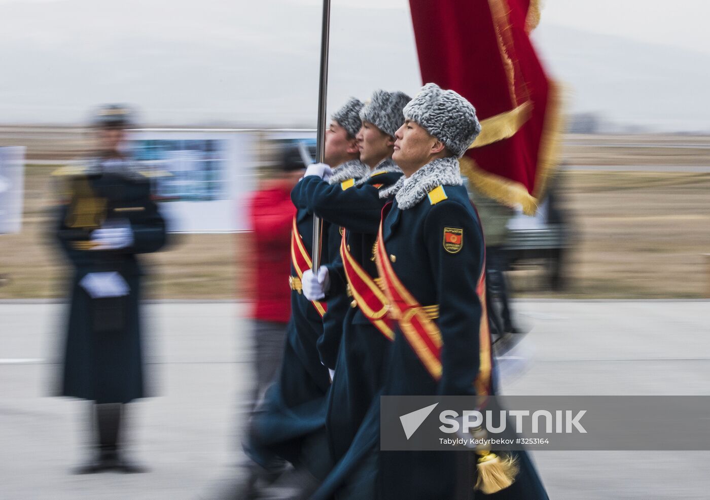 Sukhoi-25 jet at Russia's Kant air base in Kyrgyzstan named after Hero of Soviet Union pilot Taranchiev