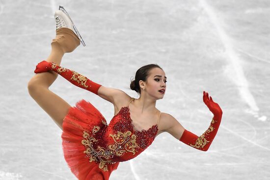 ISU Grand Prix of Figure Skating Final. Women's free skating