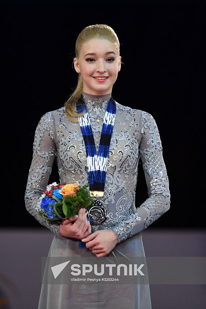 ISU Grand Prix of Figure Skating Final. Women's free skating