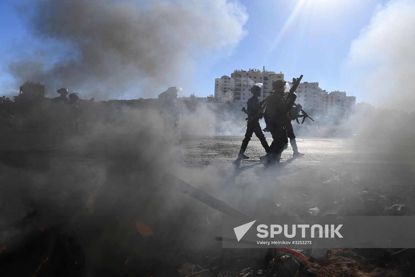 Clashes on Palestinian-Israeli border