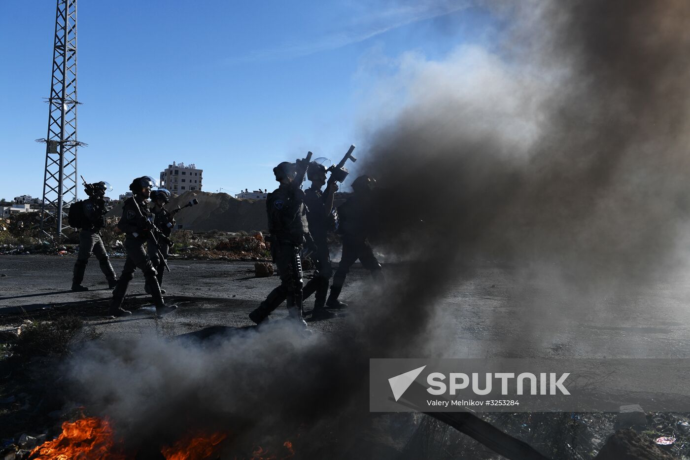 Clashes on Palestinian-Israeli border