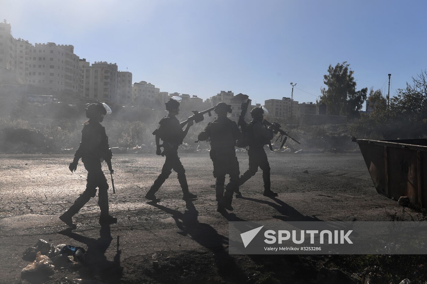 Clashes on Palestinian-Israeli border