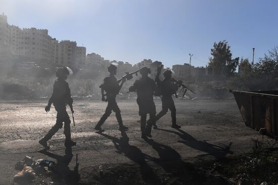 Clashes on Palestinian-Israeli border