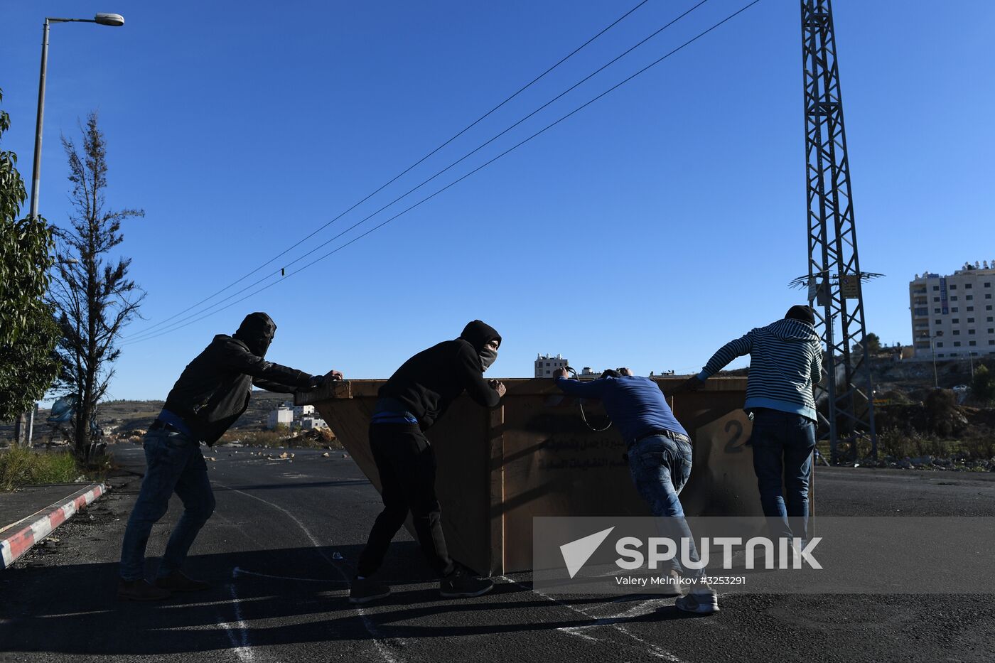 Clashes on Palestinian-Israeli border