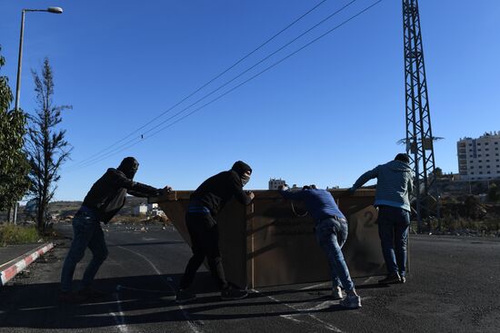 Clashes on Palestinian-Israeli border