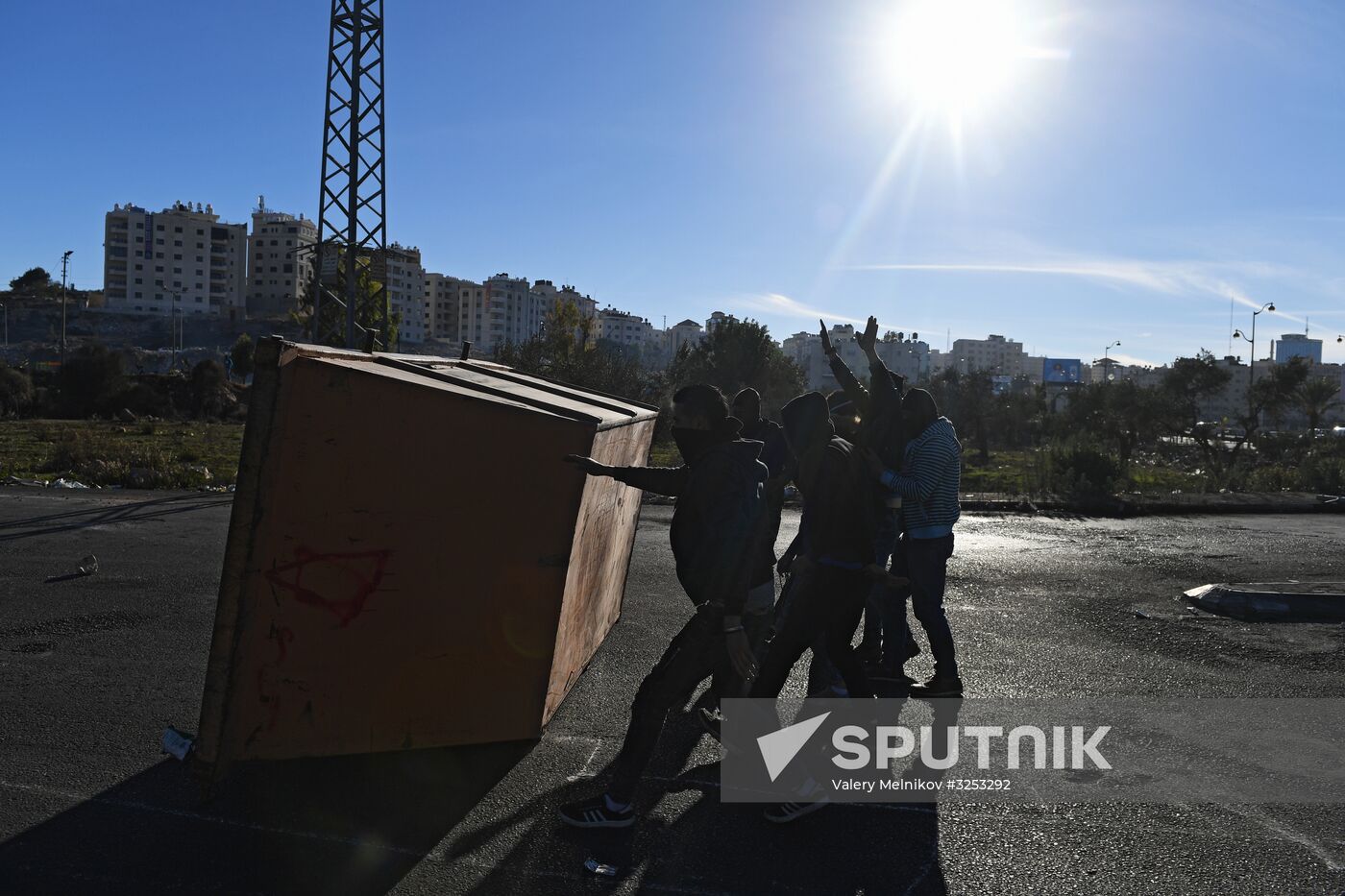 Clashes on Palestinian-Israeli border