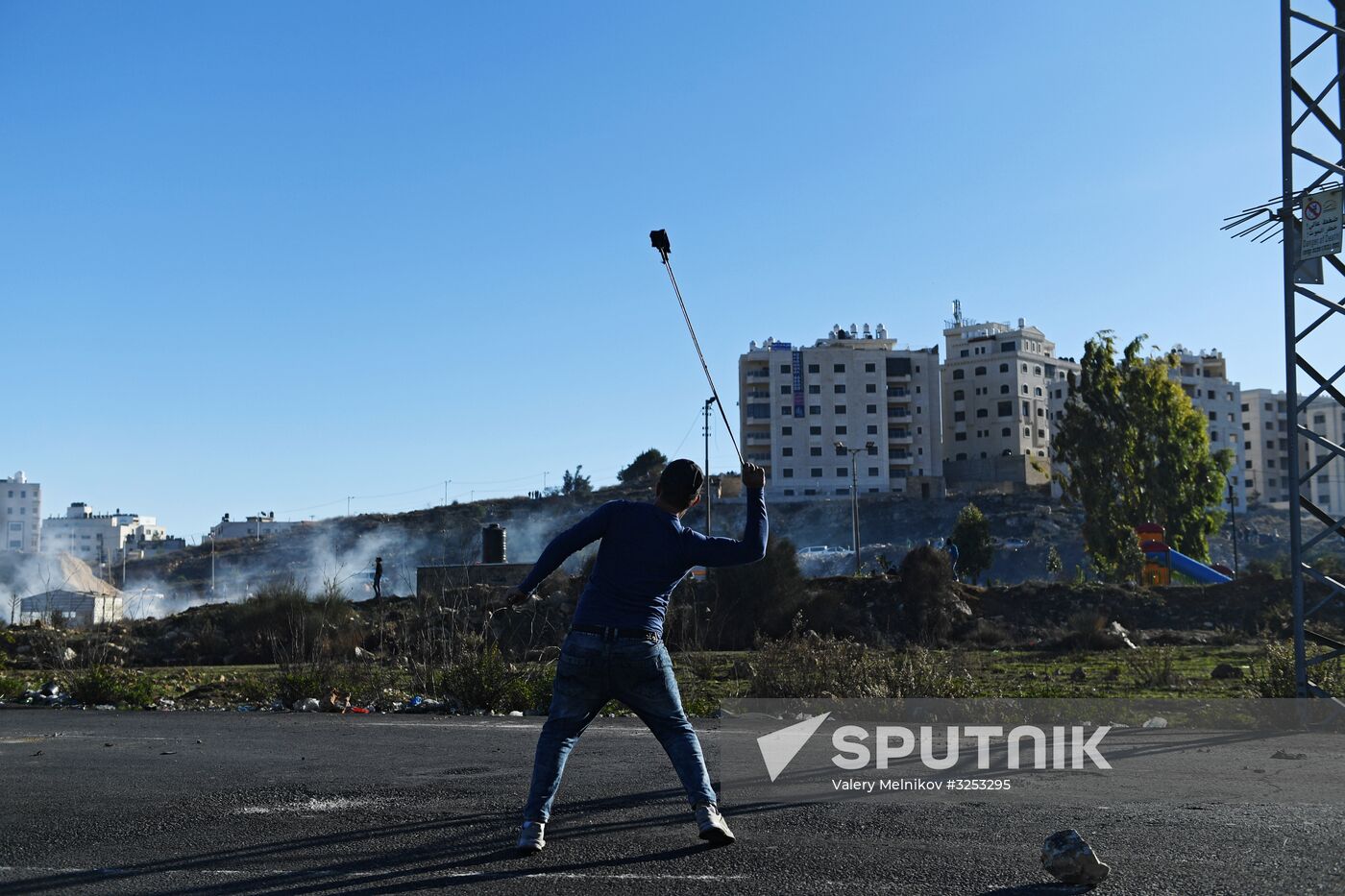 Clashes on Palestinian-Israeli border