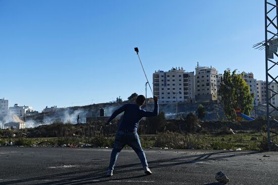 Clashes on Palestinian-Israeli border