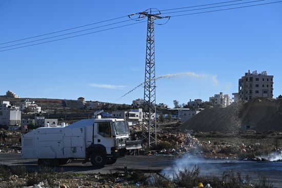 Clashes on Palestinian-Israeli border